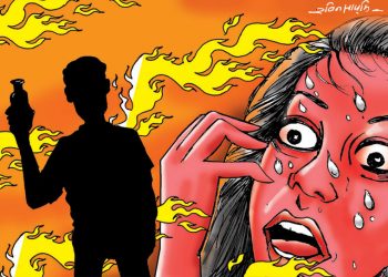 बारामा एक महिलामाथि एसिड प्रहार, एसिडबाट २७ वर्षीय महिला घाइते