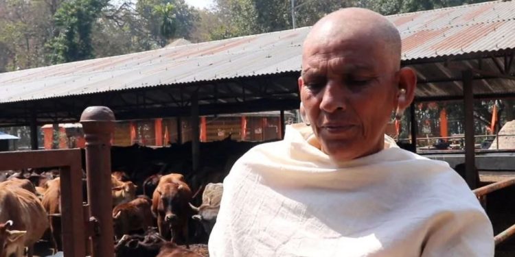 गाईको शोकमा किरिया …