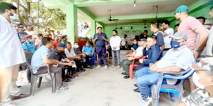 वीरगन्ज कारागारमा रक्तदान कार्यक्रम, २ सय ४६ जनाद्वारा रगत दान