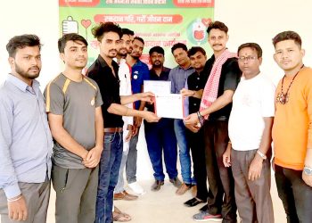 टिम स्पेशल २६ द्वारा रक्तदान कार्यक्रम