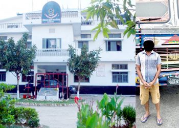 पर्सामा अवैध घरेलु मदिरा सहित ट्रक प्रहरीको नियन्त्रणमा