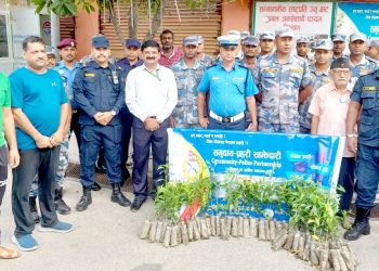 ८ औँ चुरे दिवसको अवसरमा वृक्षारोपण