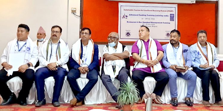 वीरगंजमा एडभान्स कुक तालिम संचालन