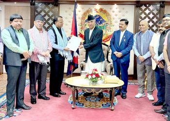 मधेश सरकारले प्रधानमन्त्रीलाई ज्ञापन पत्र बुझाए