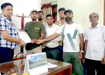 धर्मको नाममा अराजकता फैलाउँने माथि प्रतिबन्ध लगाउँन स्थानीय प्रशासनलाई ज्ञापन