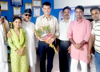 उपकुलपति डा. शाक्य र भोजपुरी समाजका पदाधिकारीहरुबीच छलफल