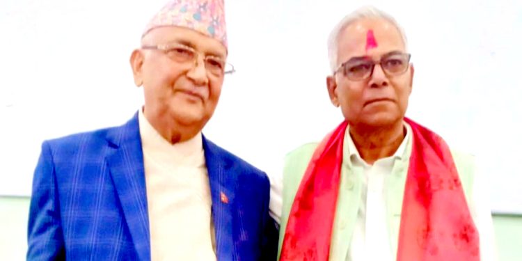 प्रदेश सभा सदस्य गिरी एमालेमा प्रबेश