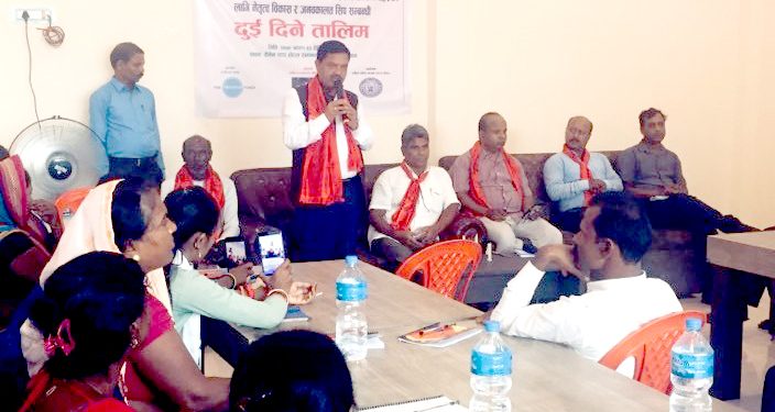 हरवाचरवाको सवाल राजनितिक दलको मुख्य एजेण्डा बन्नु पर्छ : मन्त्री महतो