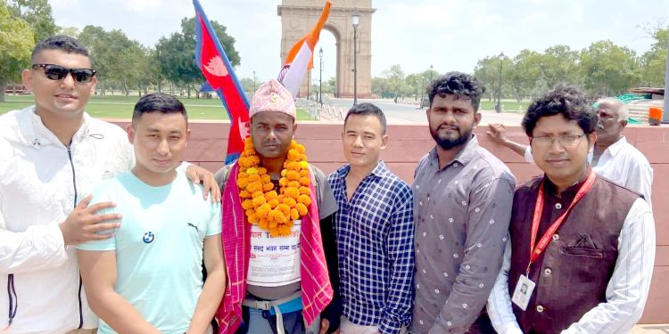 मुन्नाको पैदल यात्रा : २२ दिनमा वीरगंजदेखि भारतको राजधानी दिल्लीसम्म