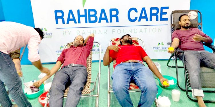 मेघा ब्लड डोनेसन अन्तर्गत पर्सामा ४२३ जनाद्वारा रक्तदान