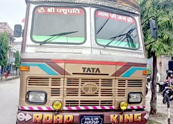 ५६ लाख भन्दा बढी समान सहतिको ट्रक पर्सा प्रहरीको नियन्त्रणमा