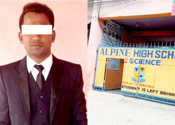 छात्रामाथि यौन दुर्व्यवहार गर्ने अल्पाइन स्कुलका शिक्षक मियाँ पक्राउ