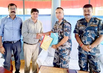 स्पर्श अस्पतालद्वारा सशस्त्र प्रहरीको उपचारमा विशेष छुट