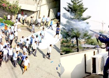 बोनसको विषयलाई लिएर त्रिवेणी स्पिनिङ्ग मिल्स उद्योगमा मजदुर र प्रहरीबीच झडप