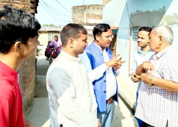 प्रदेशसभा सदस्य उम्मेदवार सर्राफको चुनावी अभियान तिब्र