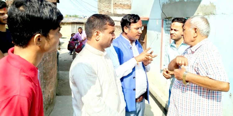 प्रदेशसभा सदस्य उम्मेदवार सर्राफको चुनावी अभियान तिब्र