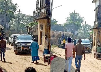 नमुना मतपत्र एवं स्वस्तिक छाप सहित जालिम मियाँका छोरा पक्राउ