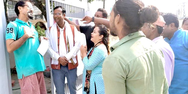 सर्राफको घरदैलो तथा जनसंवाद कार्यक्रम तिब्र