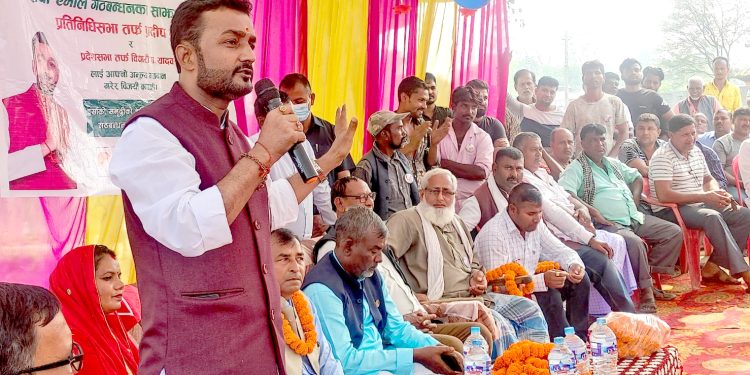पर्साको विकास र समृद्धि मेरो प्रमुख अजेण्डा हो : प्रदीप यादव