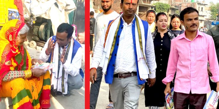 ‘लौरो’ छाप उम्मेदवार सर्राफको चुनावी अभियान तिब्र, भ्रष्टाचारीबाट बचेर मतदान गर्न आग्रह