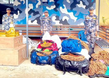 भारत – नेपाल मैत्री बसबाट लाखौँको अवैध सामग्री बरामद