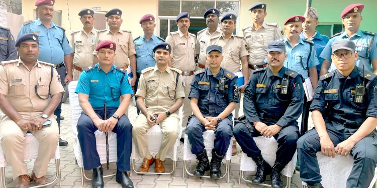 दुई देशका सीमा नाका प्रहरीबीच सीमा सुरक्षाबारे छलफल