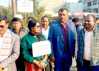 रेशम चौधरीको रिहाइ माग गर्दै कलैयामा खबरदारीसभा