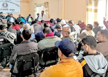 पत्रकार स्व. सर्राफको परिवारलाई आर्थिक सहयोग गर्ने सांसद् यादवको उद्घोष