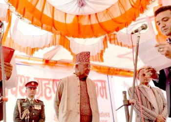 मधेस प्रदेशका नवनियुक्त राज्यमन्त्री रहबरले लिए शपथ