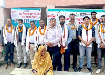 स्पर्श मल्टिस्पेशलिटि हस्पिटलको सहयोगमा वृहत्त निःशुल्क स्वास्थ्य जाँच तथा परामर्ष शिविर