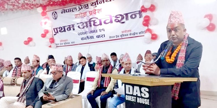 लोकतन्त्र बलियो हुन प्रेस बलियो हुनुपर्छ : महामन्त्री थापा