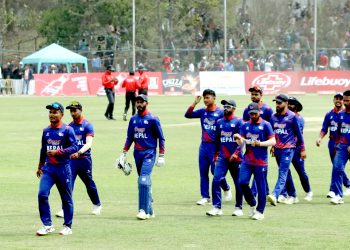 यूएईलाई ९ रनले हराउँदै नेपाल विश्वकप छनोटमा