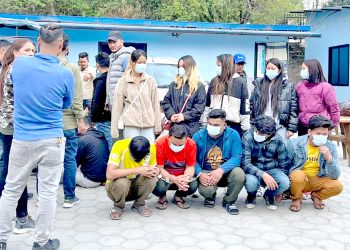 नेपालमा बसेर चिनियाँको ठगी धन्दा : ठगी आरोपमा चिनियाँ नागरिक सहित १९ जना पक्राउ