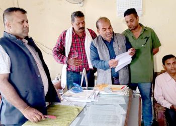 रसायनिक मल अनुदानमा गरिएको कटौती फिर्ता गर्न माग गर्दै ज्ञापन