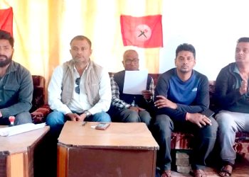 ठाराब क्याम्पसमा भएको आगजनी घटनामा संलग्नलाई कारवाही  गर्न नेविसंघको माग