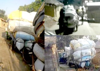 कबाडको नाममा जनावरको हड्डी, छाला सहित विस्फोटक पदार्थको तस्करी