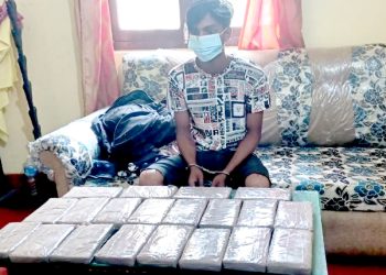 लागुऔषध चरेश सहित पासवान पक्राउ