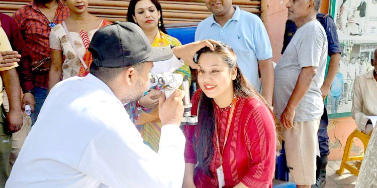 निःशुल्क आँखा स्वास्थ्य शिविर
