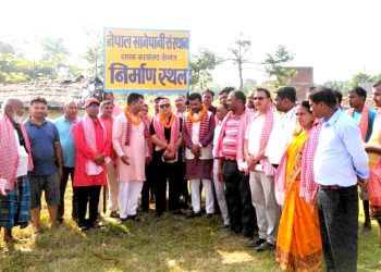 वीरगंज – १६ नगवामा साढे चार लाख लिटर क्षमताको पानी ट्याङ्की निर्माण गरिँदै