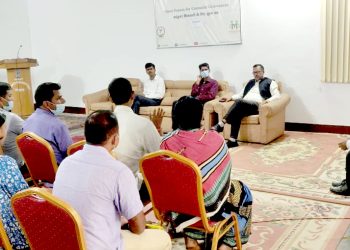 भारतीय महावाणिज्यदूत र भारतीय मजदुरहरुबीच छलफल