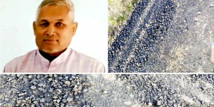 सिराहाको सुखीपुर नगरपालिका भ्रष्टाचार अनियमितताको अड्डा, माटोको माथि कालोपत्रे
