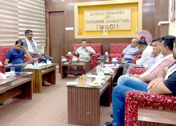 वीरगञ्ज उद्योग वाणिज्य सङ्घ र नेपाली युवा उद्यमी मञ्चबिच परिचयात्मक कार्यक्रम