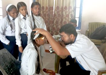 त्रिजुद्ध माविमा निशुल्क आँखा शिविर