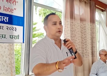 ज्येष्ठ नागरिक पार्कलाई सुन्दर बनाउने काम छिट्टै सुरु हुन्छ : मेयर सिंह