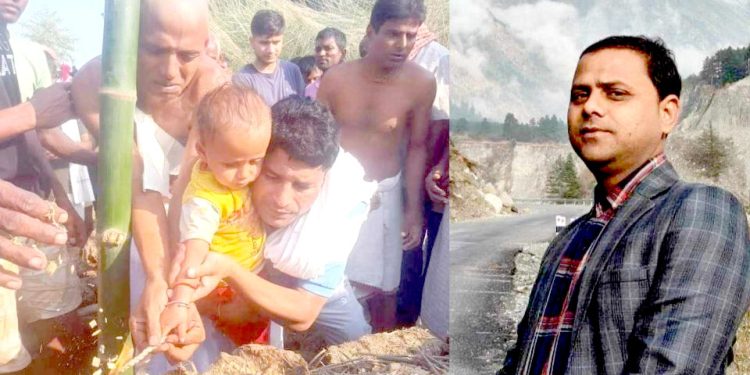 सुवर्ण गाउँपालिकाका पशु शाखामा कार्यरत कर्मचारी यादवकाे दुर्घटनामा परि मृत्यु, शाेकमा विदा