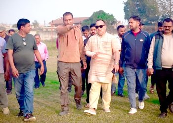 नारायणी क्रिकेट रंगशालाको स्तरोन्नती अब महानगर आफैँले गर्छ : मेयर सिंह