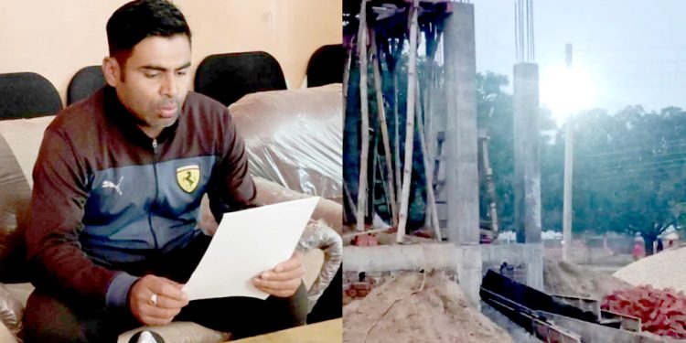 महागढीमाई – १ का वडाध्यक्ष मनोज गुप्ताले मन्दिरको जग्गा अतिक्रण गर्न खाजेको आरोप