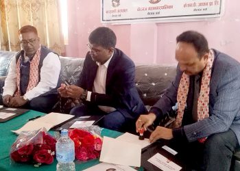 नारायणी अस्पतालमा ‘पोष्ट नेटल केयर’ वार्ड निर्माणको लागि त्रिपक्षीय हस्ताक्षर