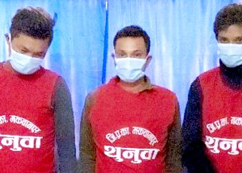 गोली प्रहार गरी एक करोड फिरौती माग्ने ३ जना पक्राउ