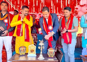जगरनाथपुरमा दाेस्राे राष्ट्रपति रनिङ्ग शिल्ड प्रतियाेगिता सुरु